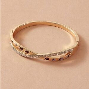 Gold Number Bracelet